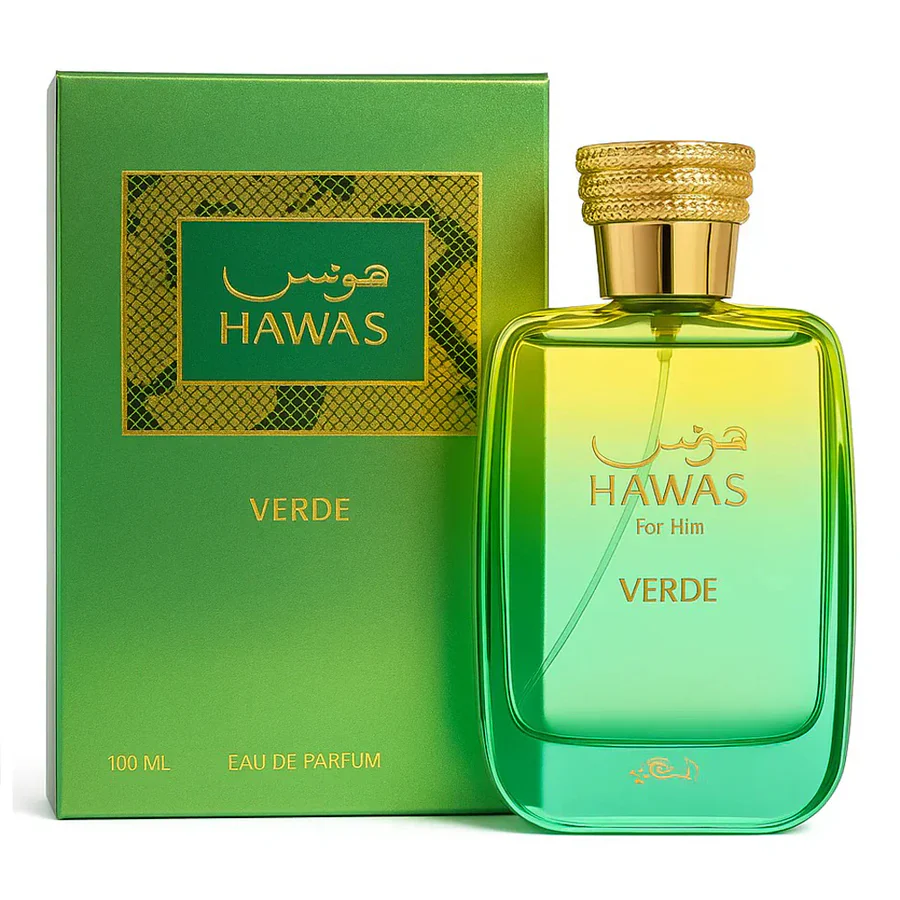 Hawas-Verde-For-him Rasasi Hawas Verde Rasasi EDP 100ML Hombre - Imagen 1